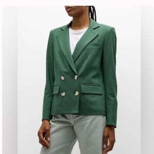 Veronica Beard Kona Dickey Jacket in Forest size 4